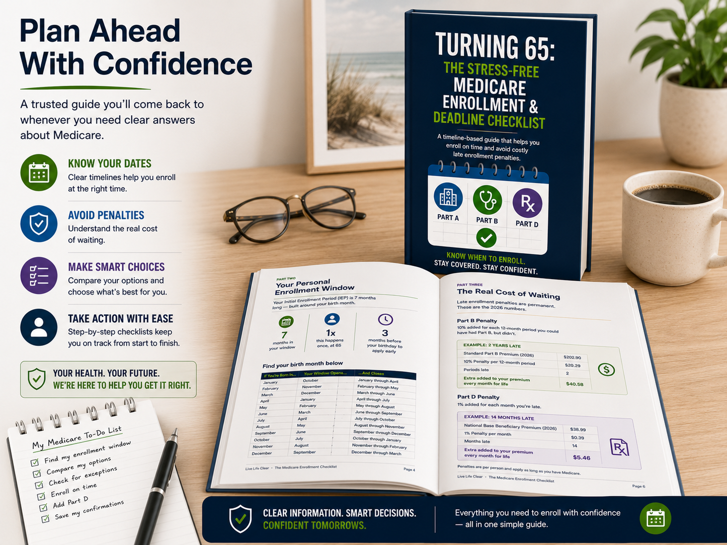 Turning 65: The Stress-Free Medicare Enrollment & Deadline Checklist