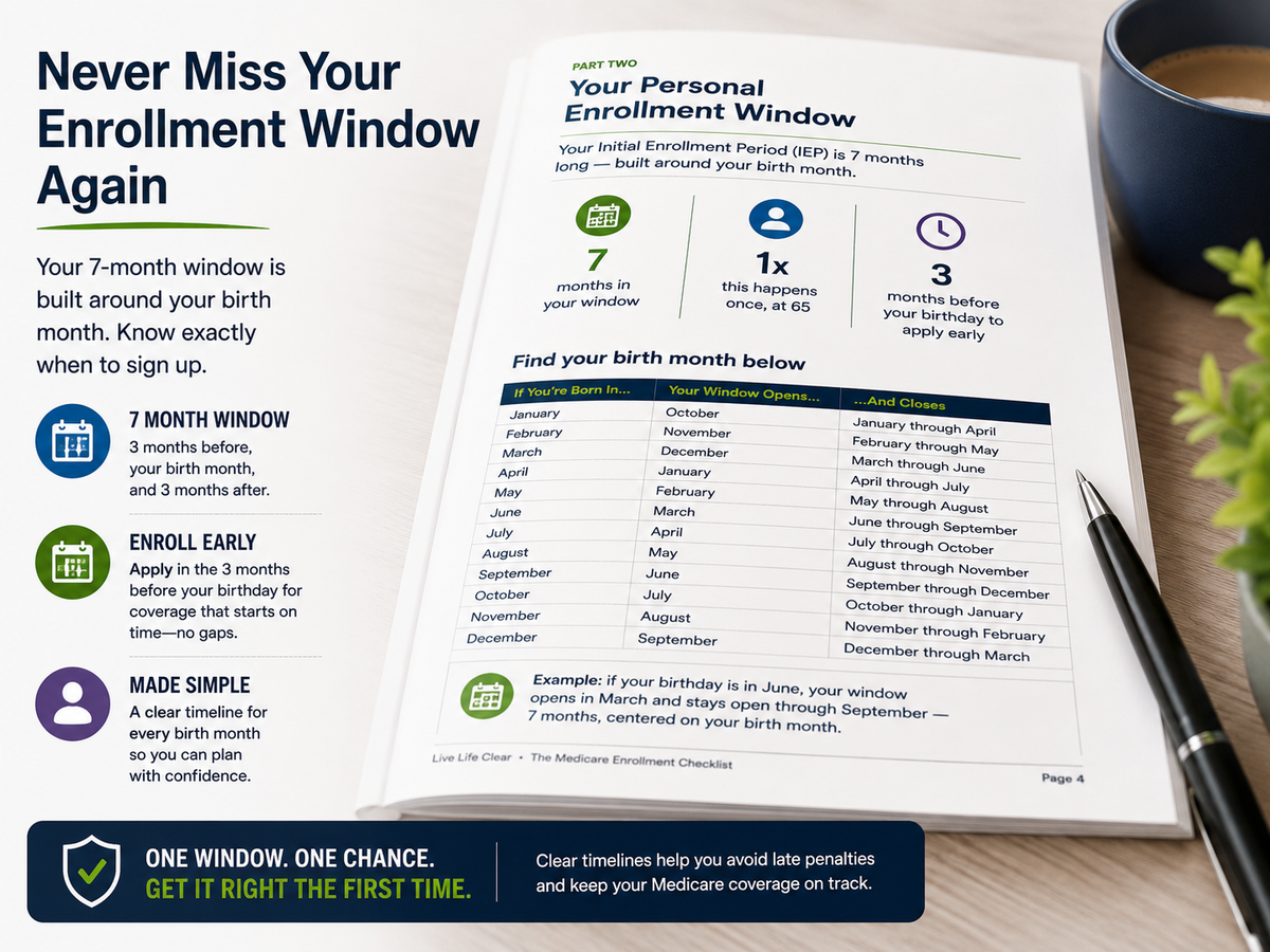 Turning 65: The Stress-Free Medicare Enrollment & Deadline Checklist